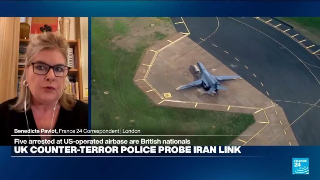Video thumbnail for Five suspects arrested in explosives case near UK airbase were British nationals