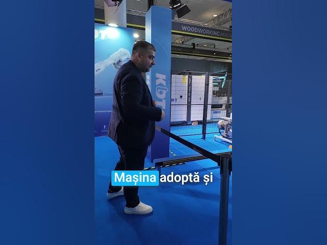 Video thumbnail for CNC cu masă plină - KDT KN3710 DPC, prezentat la LIGNA 2025 de Radu Munteanu - KDT România.