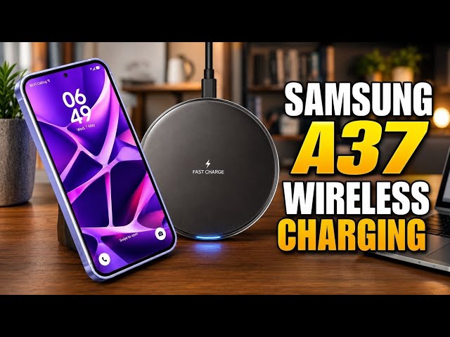Video thumbnail for The Samsung Galaxy A37 Wireless Charging Question Answered