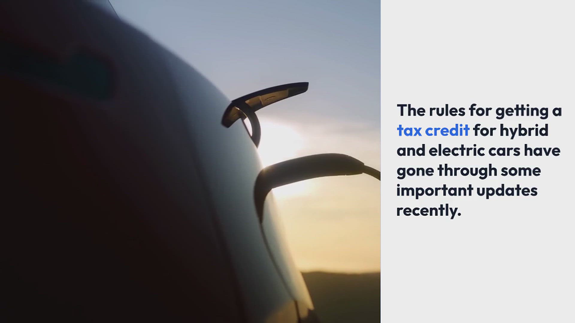 Video thumbnail for Toyota RAV4 Hybrid Tax Credit: Explanation