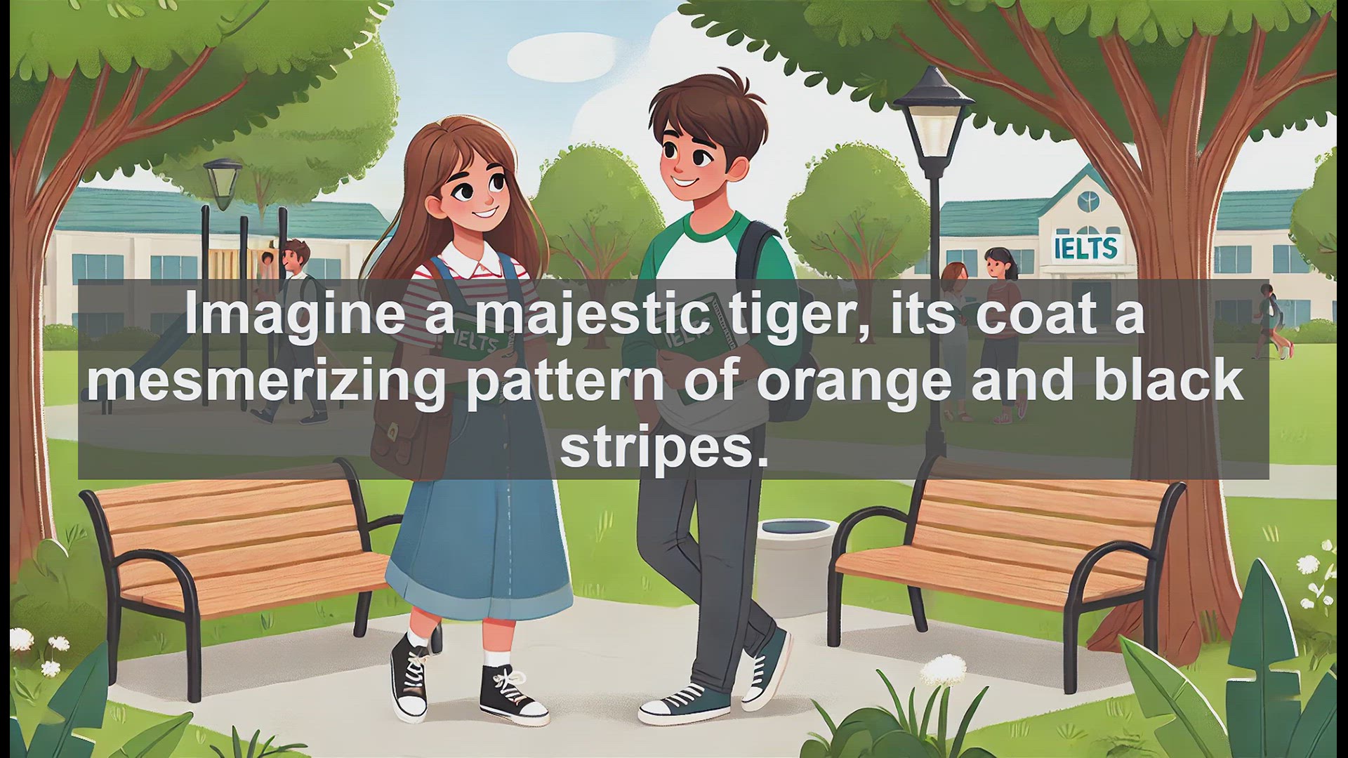 'Video thumbnail for 2000 Must Know IELTS 9.0 Vocabulary - Brindled: A Colorful Word for Animal Coats'