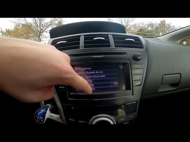 Video thumbnail for How to Manage Internet Connection Settings in Toyota Prius III ( 2009 - 2020 )