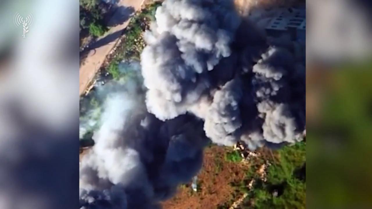 Video thumbnail for Lebanon: Israeli Air Force Destroys Loaded Launcher in Southern Lebanon.
