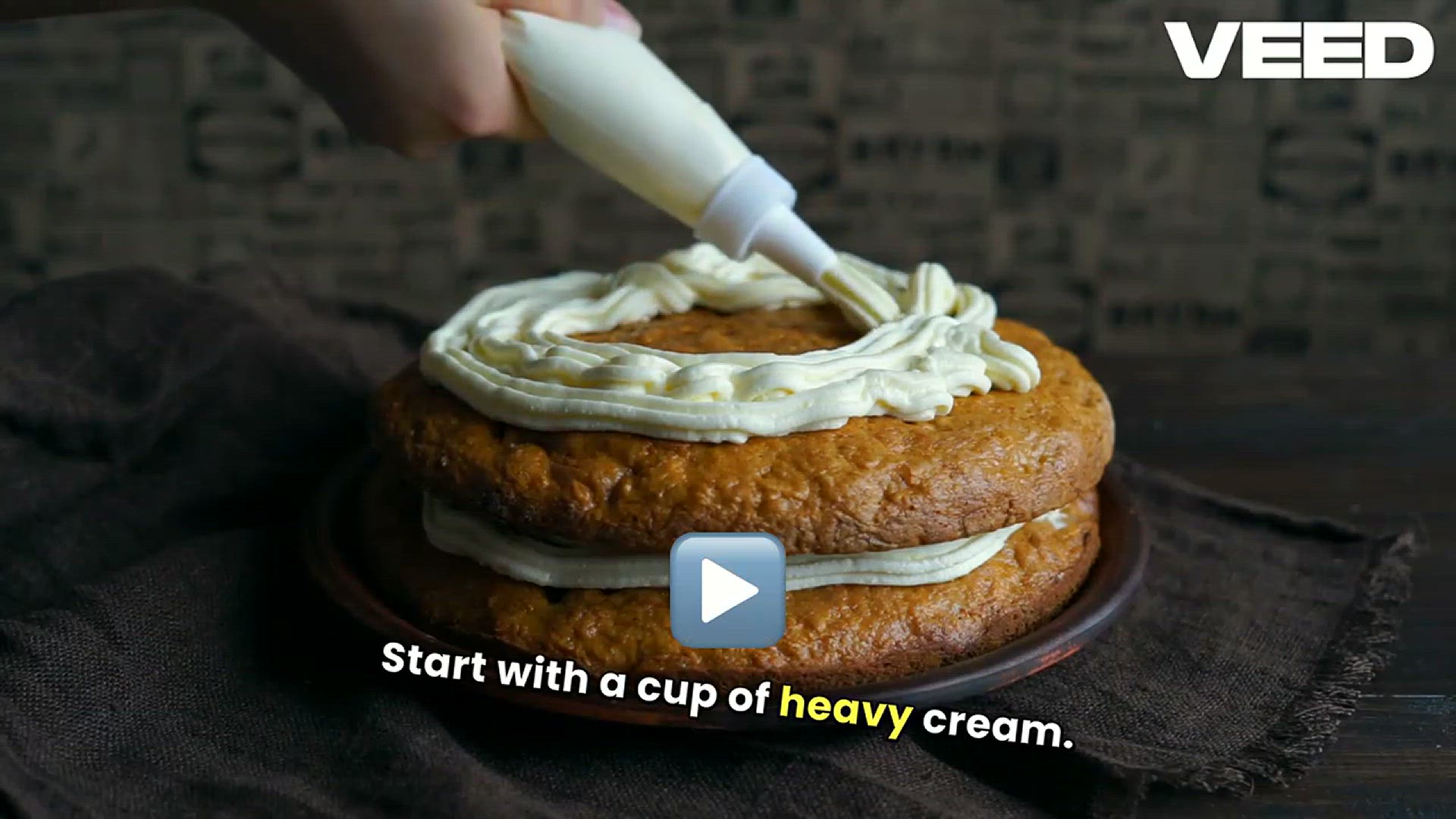 'Video thumbnail for How to Make Homemade Whipped Cream'