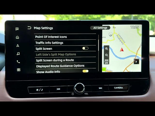 Video thumbnail for MITSUBISHI Outlander IV - How to Use Split Screen Map Layout