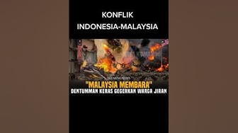 Video thumbnail for MALAYSIA MEMBARA! DENTUMAN KERAS GEGERKAN WARGA JIRAN | INDONESIA VS MALAYSIA