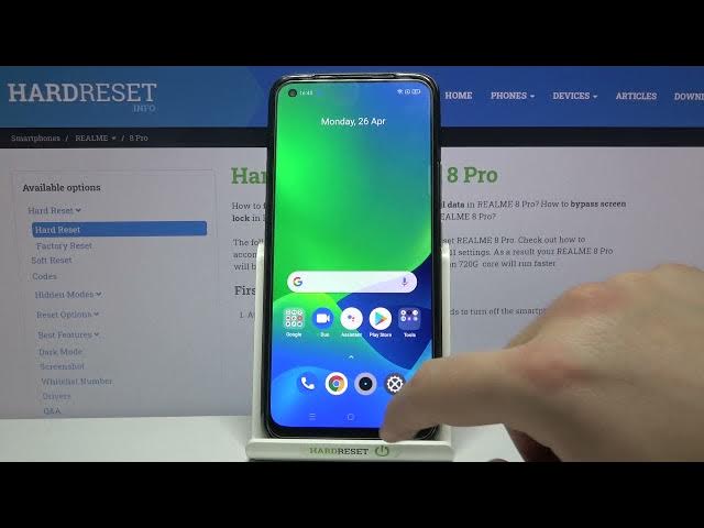 Video thumbnail for How to Scan Fingerprint When Screen is Turned Off on REALME 8 Pro