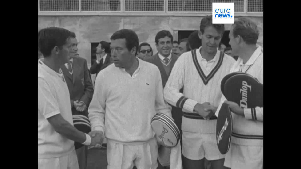 Video thumbnail for Italy's most accomplished tennis player Nicola Pietrangeli dies at 92
