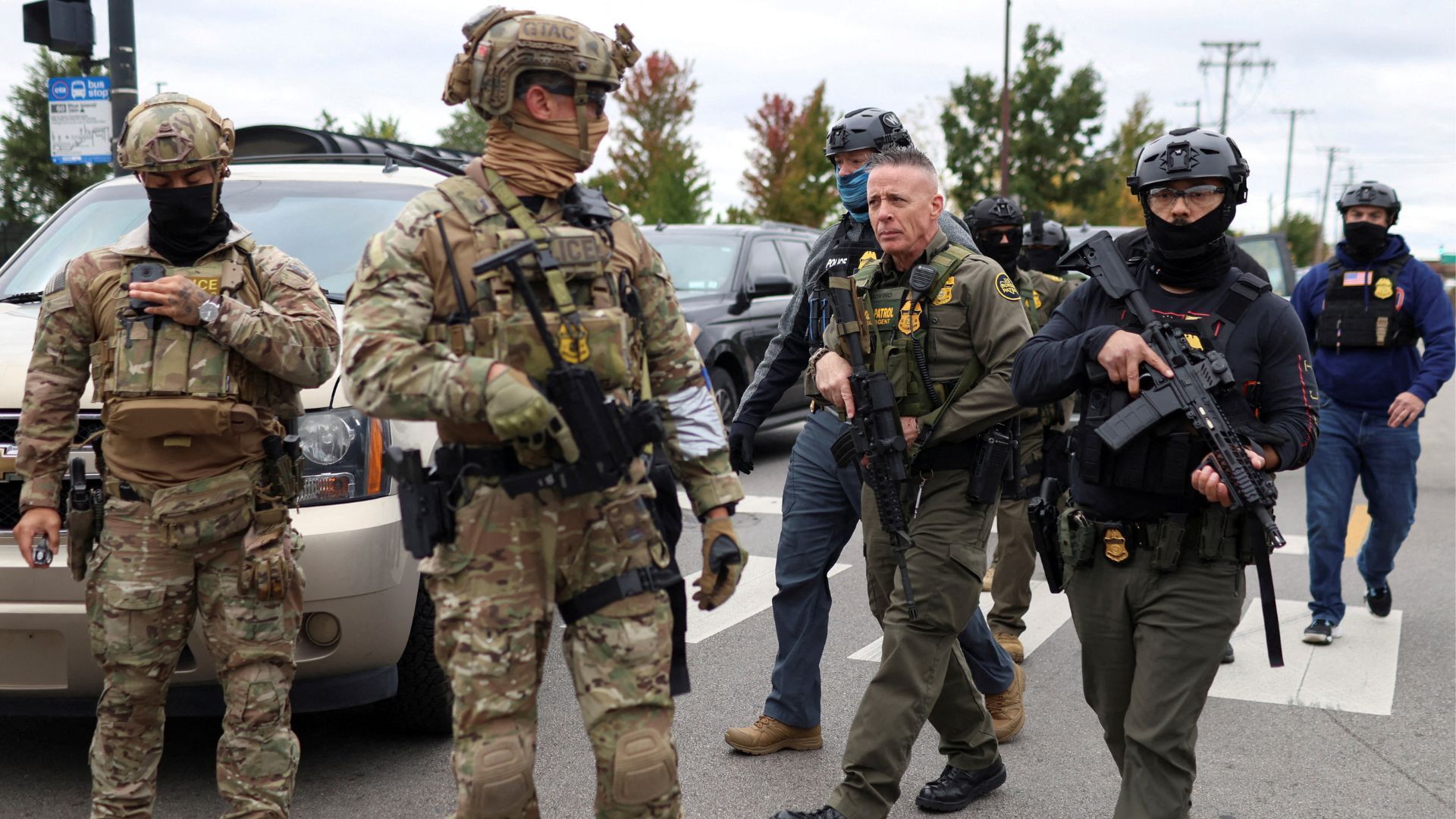 Video thumbnail for Protests mount in Minneapolis as Trump reassigns immigration raids chief