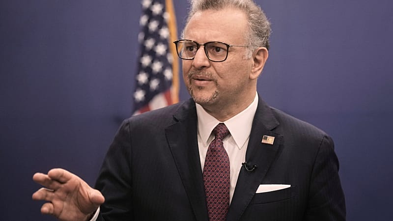 Video thumbnail for US advisor expresses 'cautious optimism' on Libya after talks with Egyptian FM