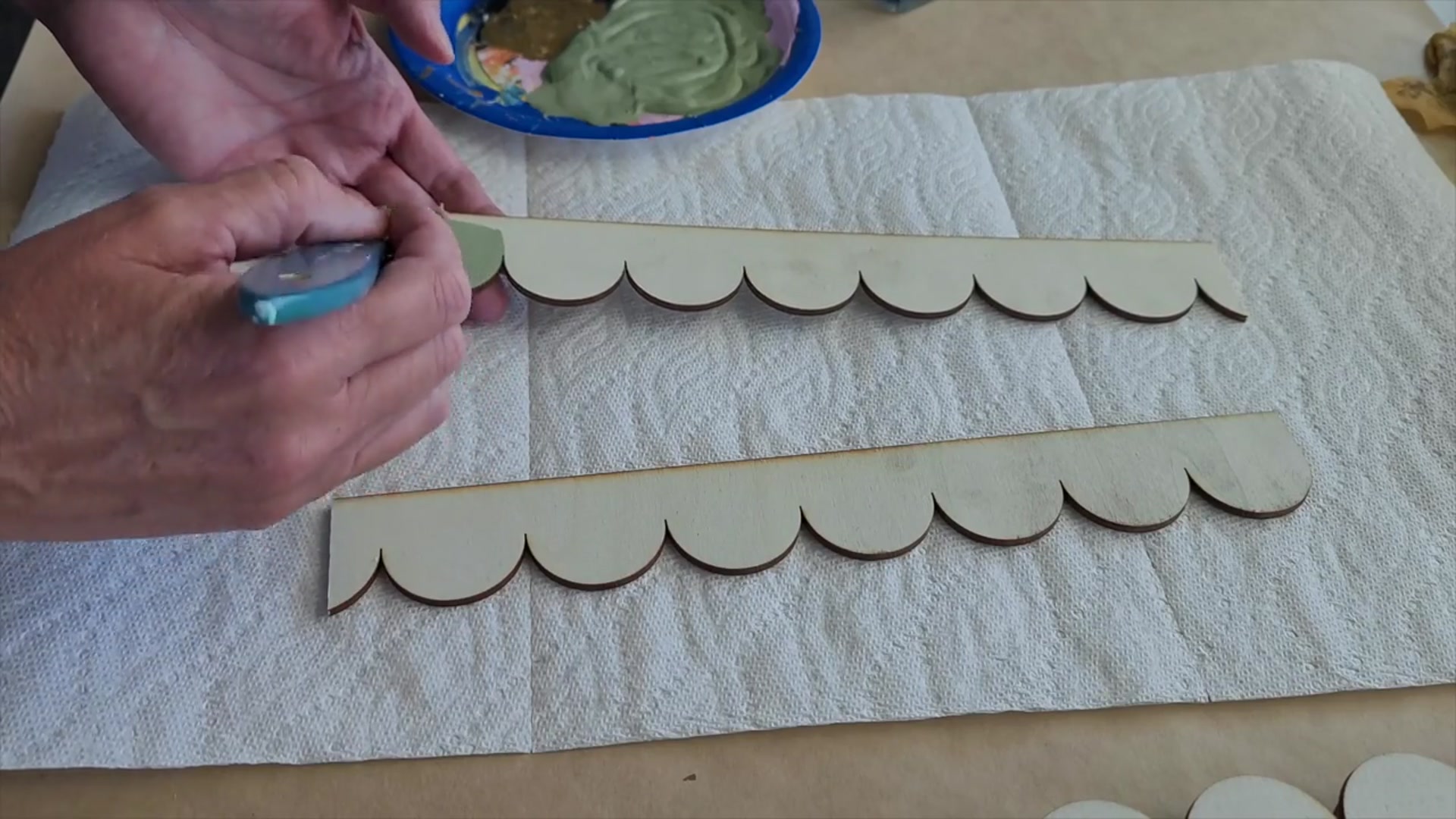 'Video thumbnail for She hated her old kitchen cabinets - see her $14 transformation!'