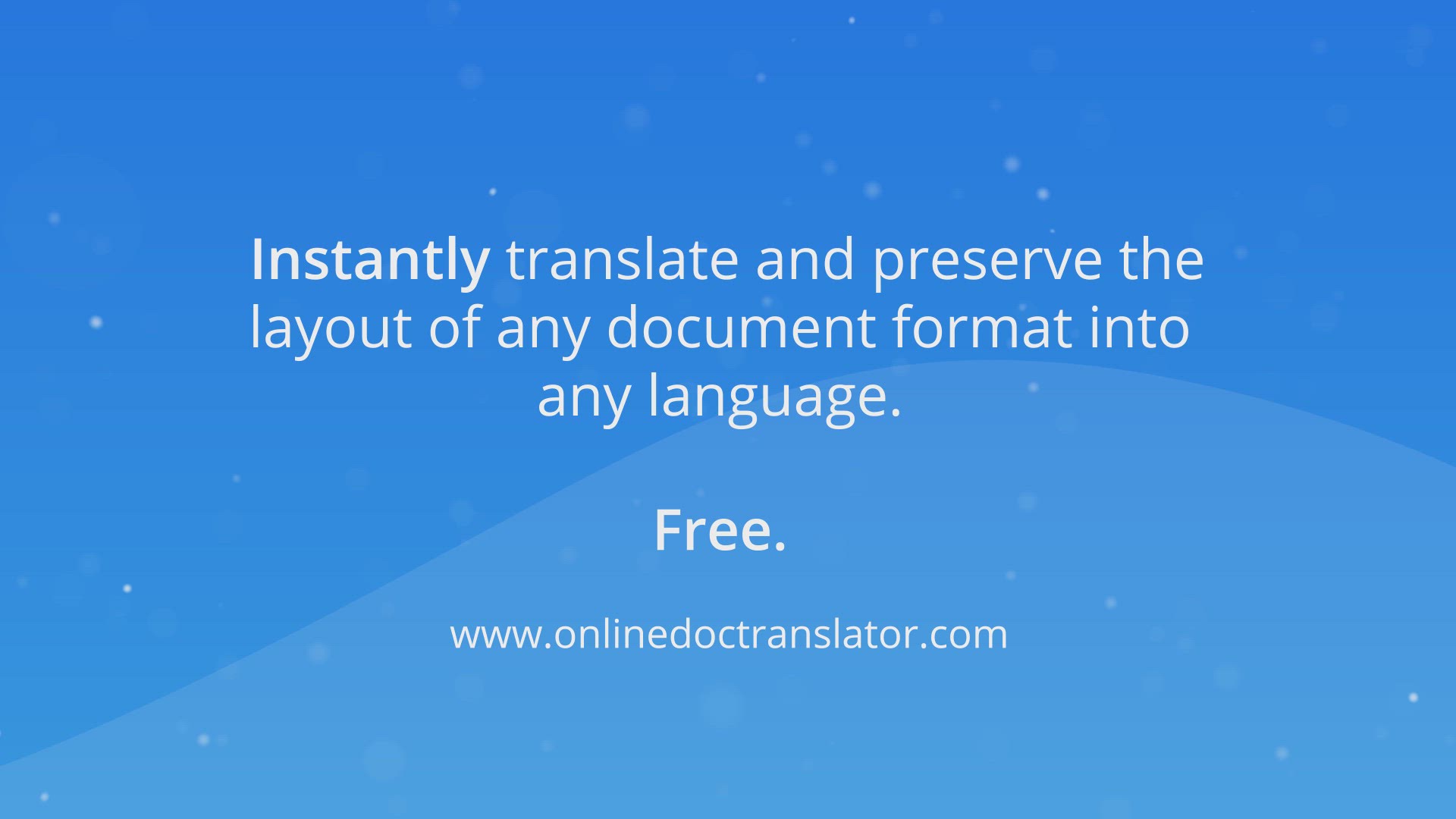 Video thumbnail for onlinedoctranslator.com