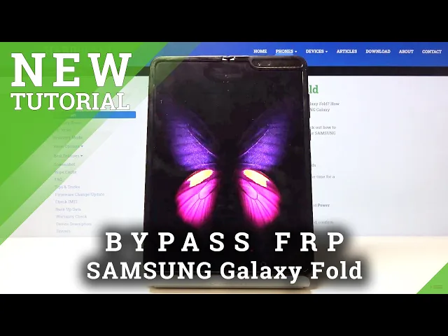 Video thumbnail for How to Unlock FRP in SAMSUNG Galaxy Fold - Bypass Google Verification