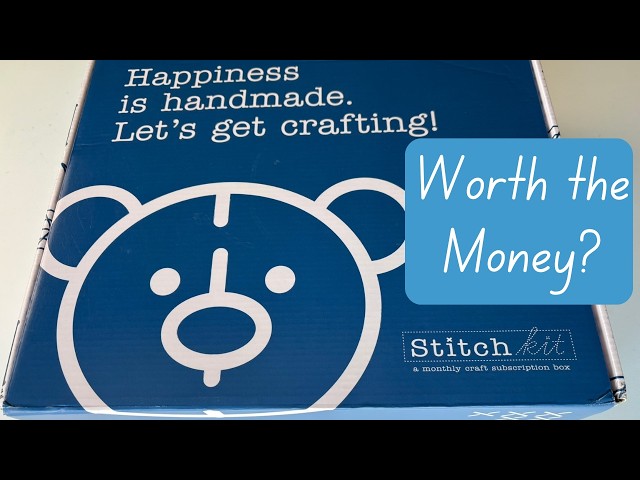 Video thumbnail for DIY Stitch Kit Macramé Plant Hanger Unboxing