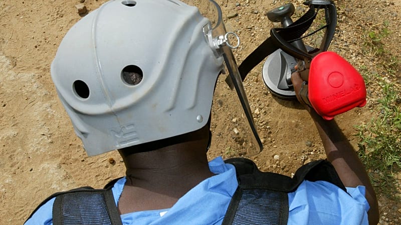 Video thumbnail for UN mine action chiefs for Ethiopia and Sudan call for more funding