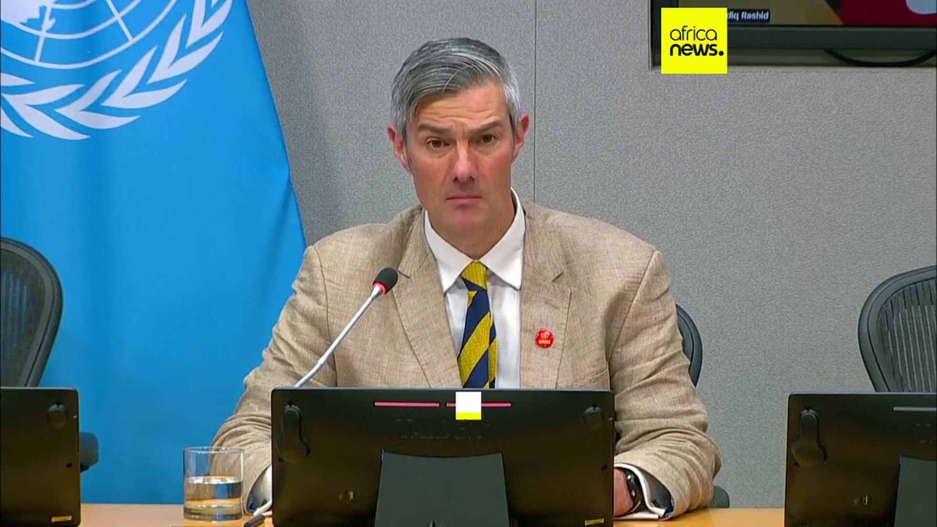 Video thumbnail for UN mine action chiefs for Ethiopia and Sudan call for more funding