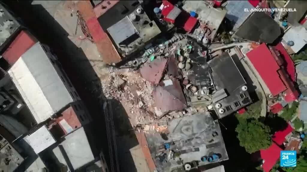 Video thumbnail for More than 58,000 buildings destroyed or damaged in Venezuela quakes