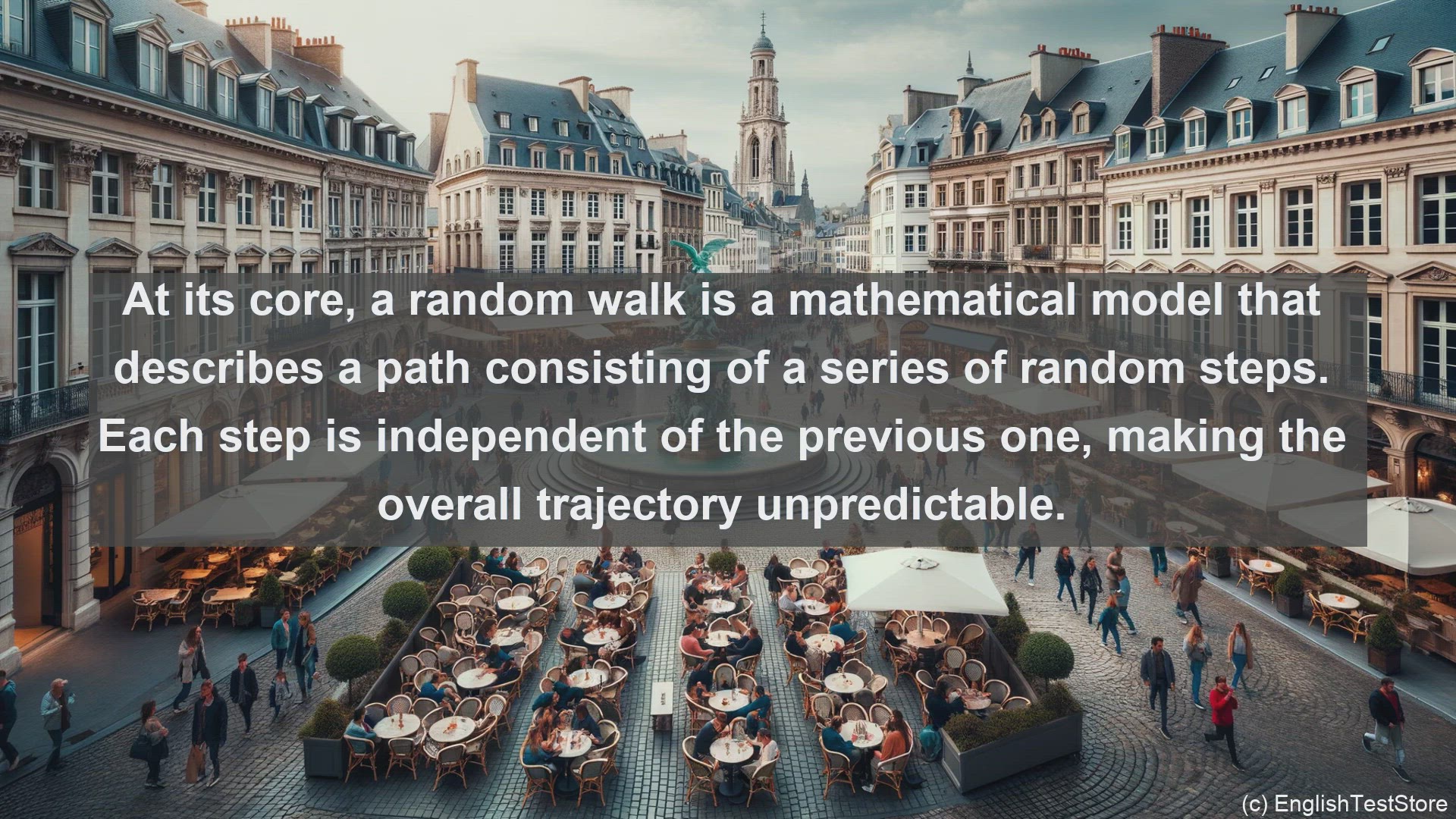 'Video thumbnail for Random walk in science  definition and examples'