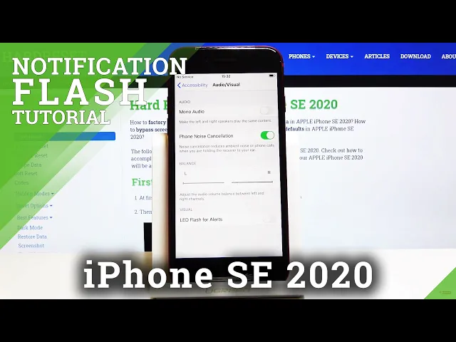 Video thumbnail for How to Set LED Flash for Alerts in iPhone SE 2020 – Customize Flash Notification