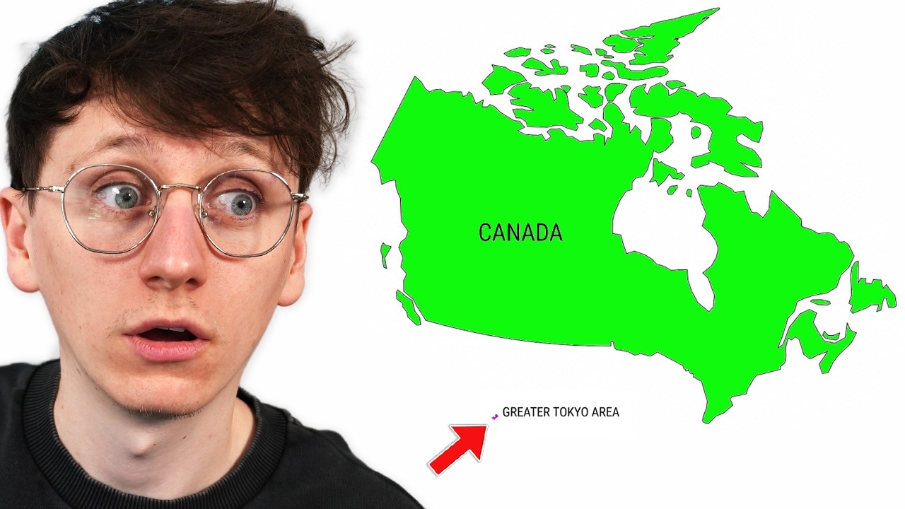 Video thumbnail for Places with the same population size