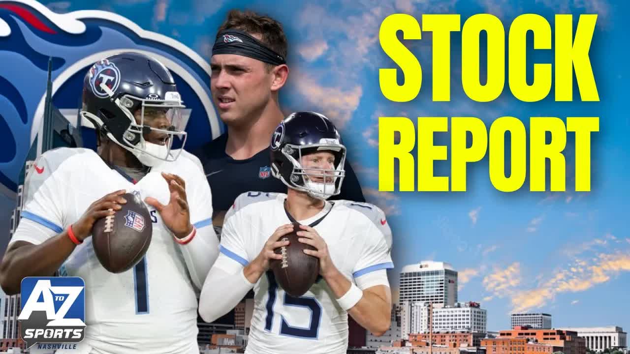 Video thumbnail for a to z sports nashville: titans stock up/down: cushenberry returns, boyle struggles, training camp updates