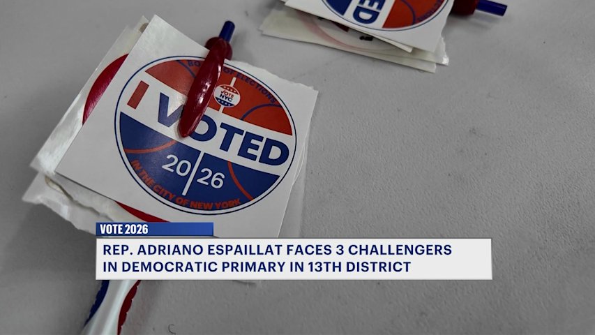 Video thumbnail for Bronx voters head to the polls on Primary Day