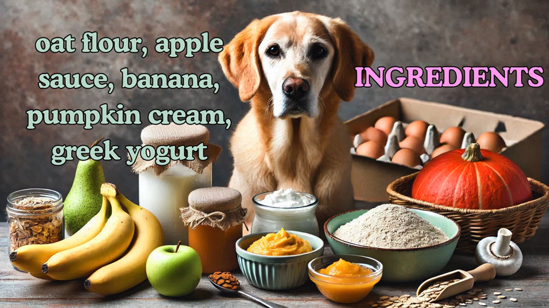 Video thumbnail for dog safe pumpkin pie