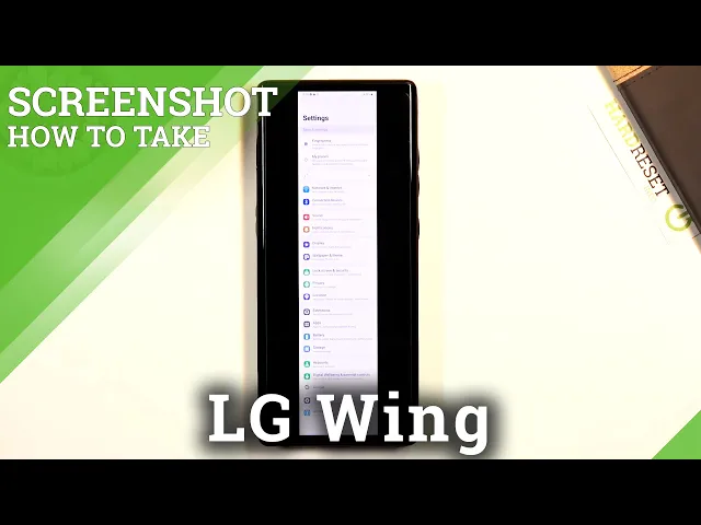 Video thumbnail for How to Capture Screen in LG Wing – Save Screenshot