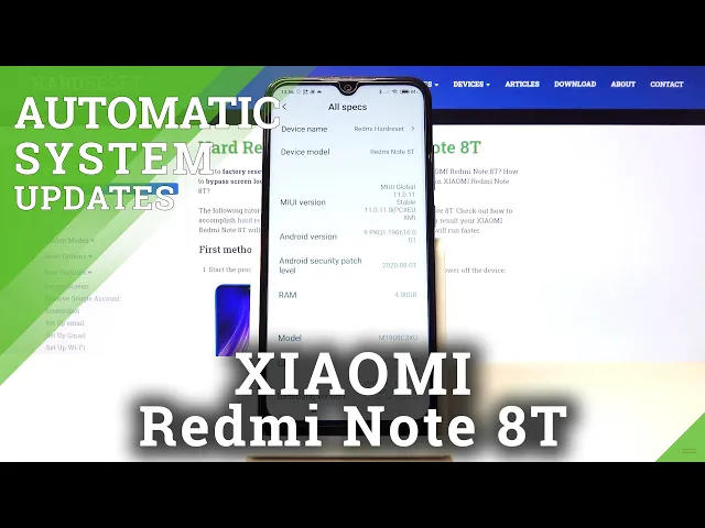 Video thumbnail for How to Enable Automatic System Updates in XIAOMI Redmi Note 8T – Overnight Software Update