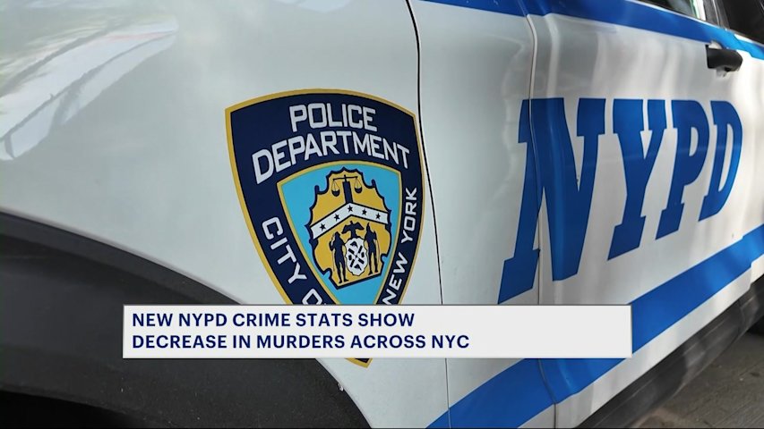 Video thumbnail for NYPD reports fewest murders in recorded history