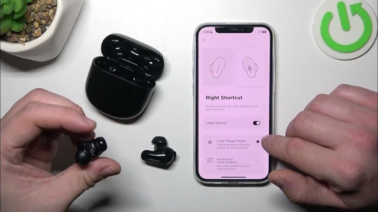 Video thumbnail for How to Activate Noise Cancelling on Bose QuietComfort Earbuds II – Set Noise Cancelling as a Gesture