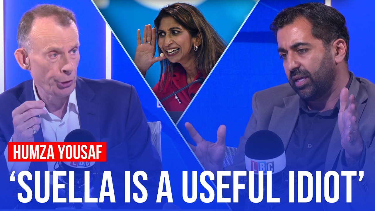 Video thumbnail for Humza Yousaf responds to Suella Braverman's 'Englishness' remarks