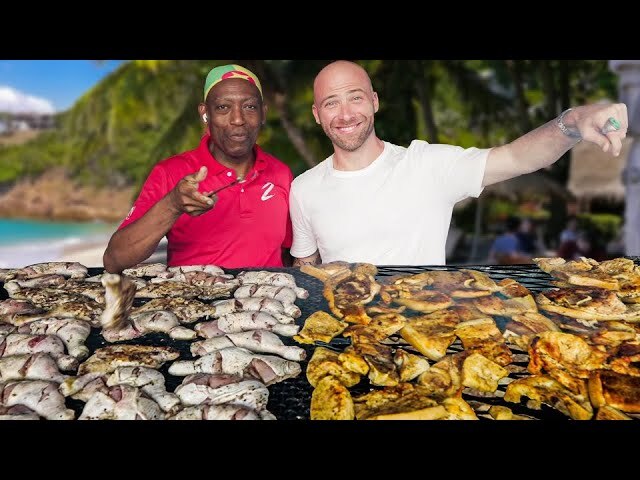 Video thumbnail for The Ultimate Grenada Street Food Tour! Best Jerk Chicken in the Caribbean?