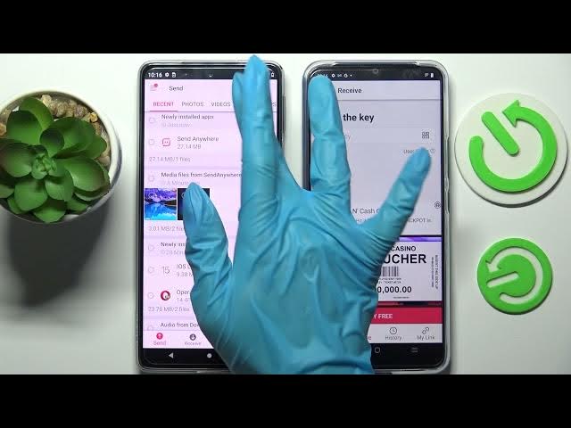 Video thumbnail for How to Transfer Files from an Android Device to VIVO Y01 // Send Anywhere App