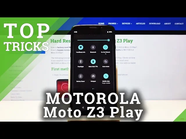 Video thumbnail for The Best Tricks for MOTOROLA Moto Z3 Play