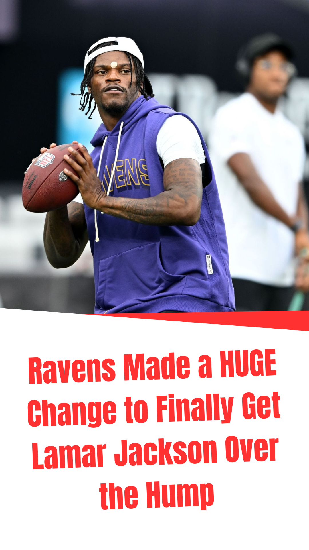 Video thumbnail for Ravens Made a HUGE Change to Finally Get Lamar Jackson Over the Hump