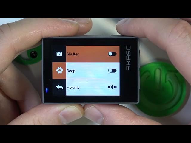 Video thumbnail for How to Power On / Off Boot Sound on Akaso Camera?