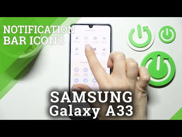 Video thumbnail for How to Edit Notification Panel Shortcuts on Samsung Galaxy A33