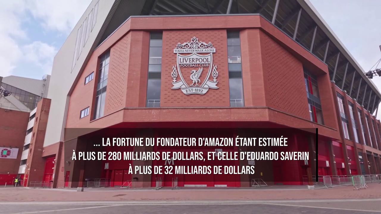 Video thumbnail for Jeff Bezos est sur le point d'acquérir plus de 30 % des parts du Liverpool FC.