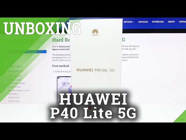 Video thumbnail for Unboxing of HUAWEI P40 Lite 5G – What’s in the box