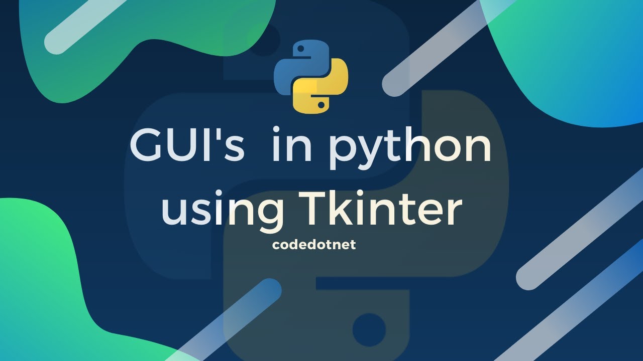 Video thumbnail for Python Gui Course In Urdu Hindi ||  Python Gui With Tkinter part  1