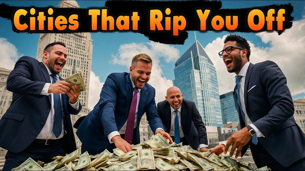 Video thumbnail for Top 10 Cities That Will Rob Homeowners Blind!