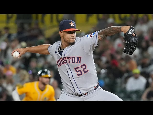 Video thumbnail for Bryan Abreu 2025 MLB Highlights! (Mid-Season)