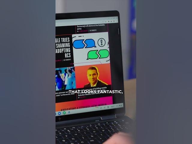 Video thumbnail for The HP Elite Dragonfly Chromebook Basically Has It All #shorts