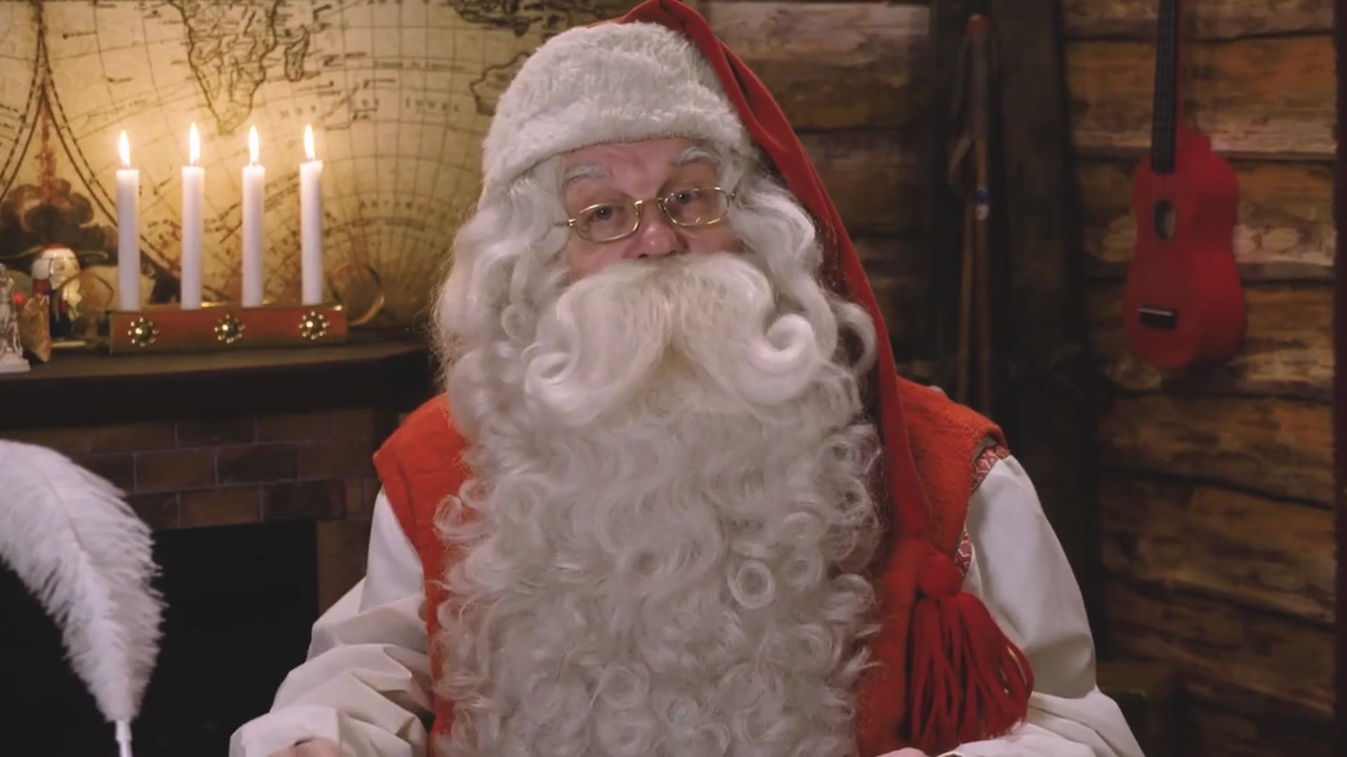 Video thumbnail for Mensagem do Papai Noel 🎅🦌🎄 Pai Natal na Lapônia Finlândia - Santa Claus Village Rovaniemi(720P_HD)