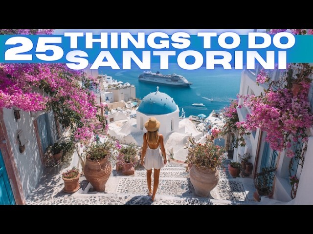 Video thumbnail for Best Things To Do in Santorini Greece 2025 4K