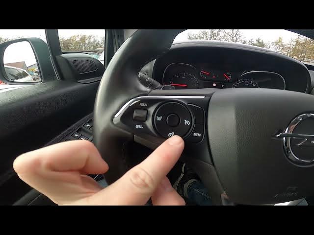 Video thumbnail for How to Enable or Disable Speed Limiter in Opel Combo E ( 2018 – now )