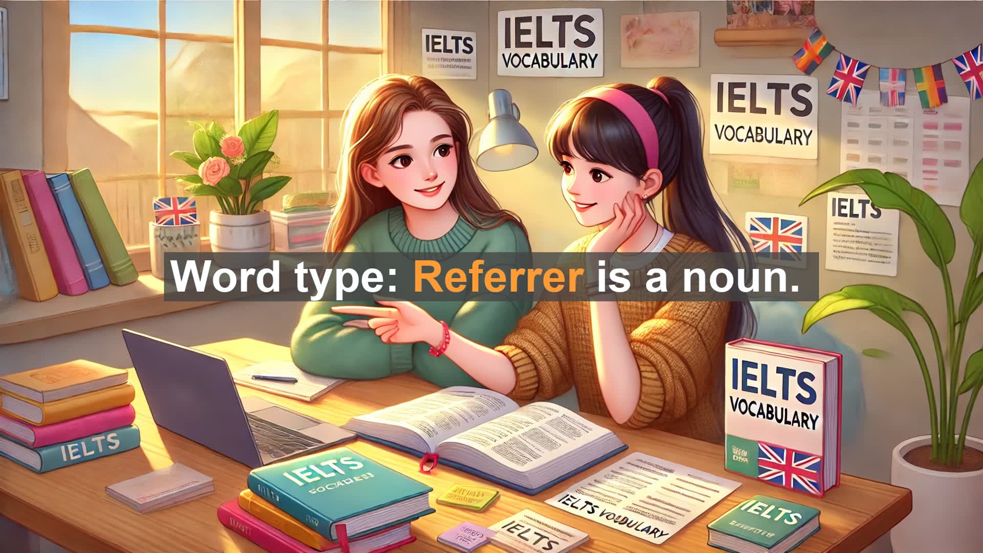 'Video thumbnail for 2000 Must Know IELTS 9.0 Vocabulary - What is a Referrer? Key IELTS Vocabulary Explained'