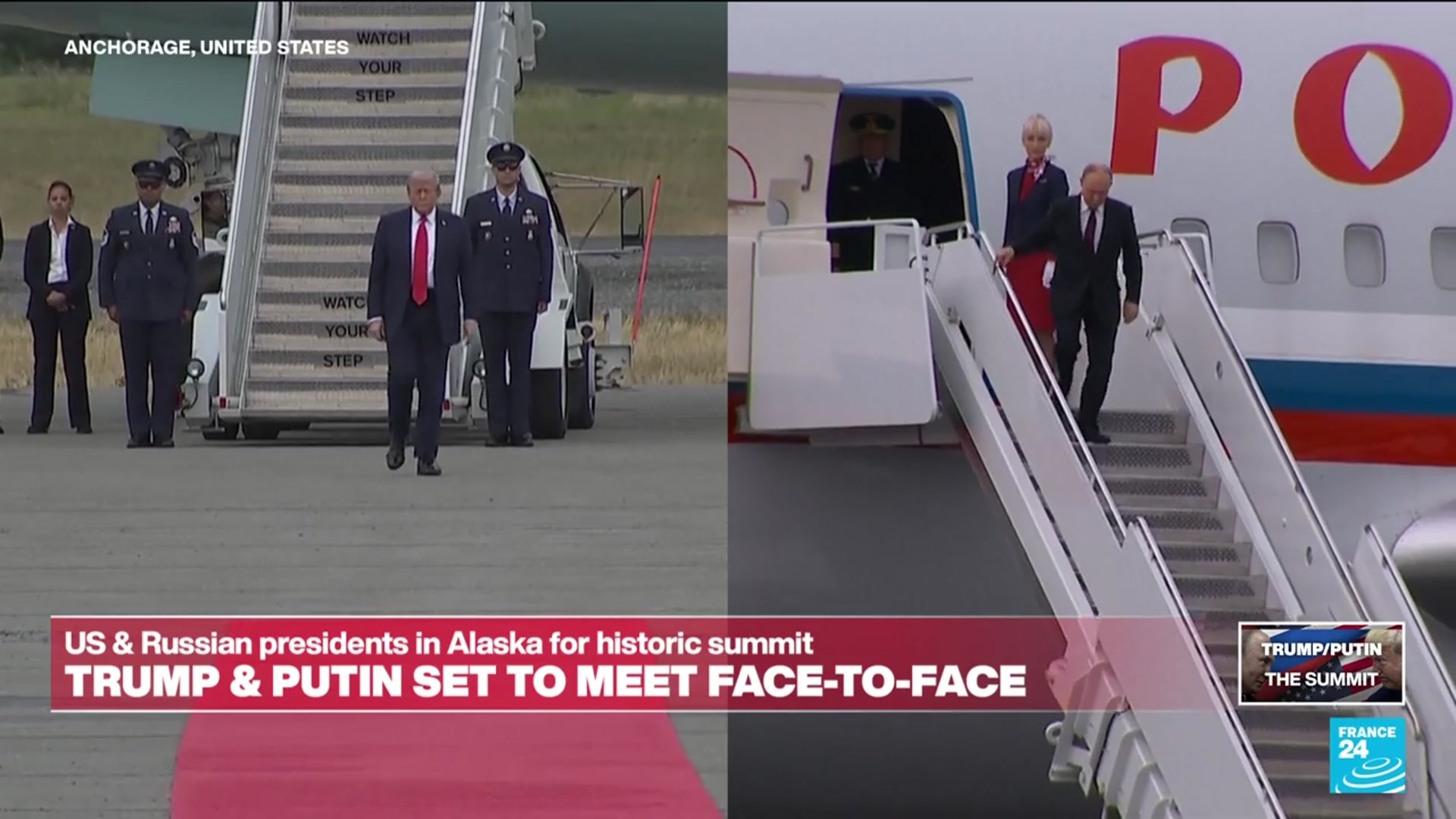 'Video thumbnail for REPLAY: The warm handshake between Donald Trump and Vladimir Putin'