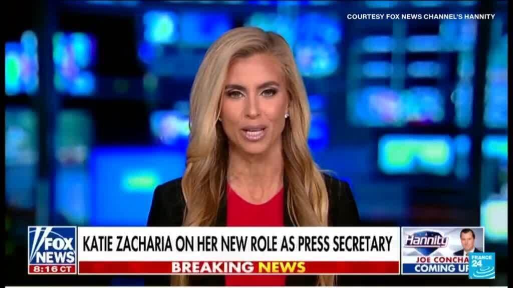 Video thumbnail for Trump's new press secretary out after less than week